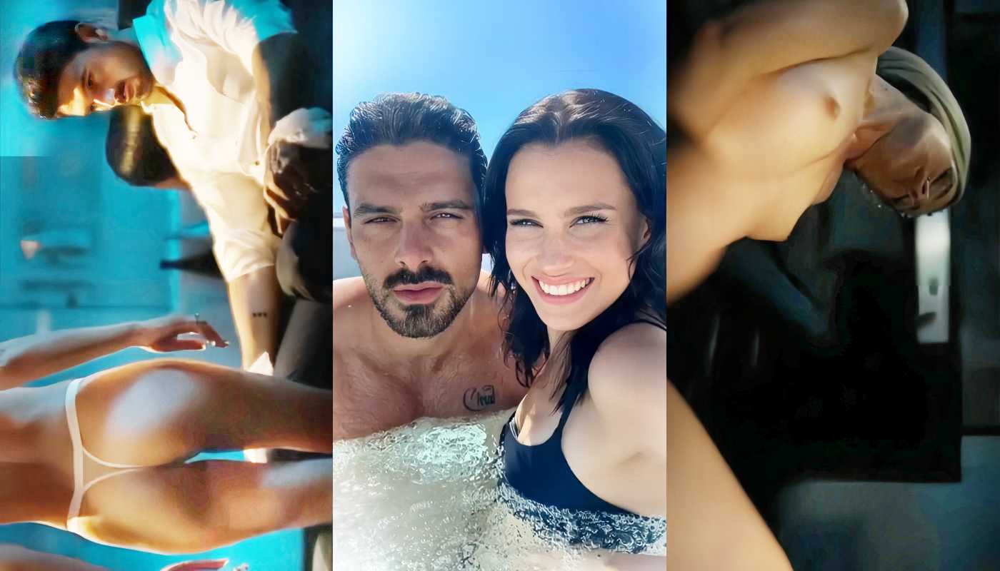 Newly Married Horny Hollywood Couple First Night Enjoying Hot Fantasy Movie Sex