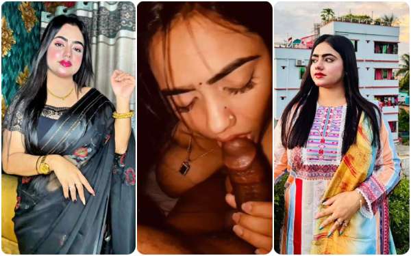 Most Demanded Tiktoker Anisha Momo Giving Blowjob Sex Video