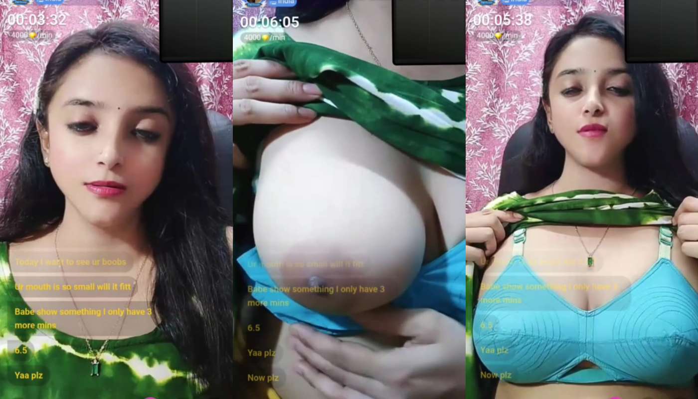 Sexy Sou Boob Show on Chamet