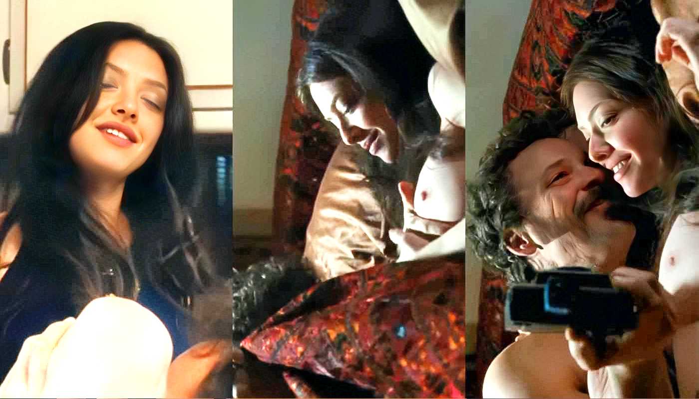 Horny Lover Kitchen Pussy Licking & Romantic Sex in Bed - Hot Movie Sex