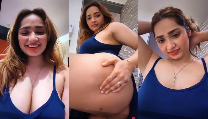 Aditi Mistry Nude live In Blue Top and Accidentally Sexy Nipple Revealed Hot Live Last Part