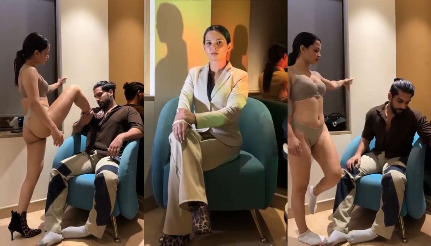 Mansi Negi Tease In Thong Panties - App Content