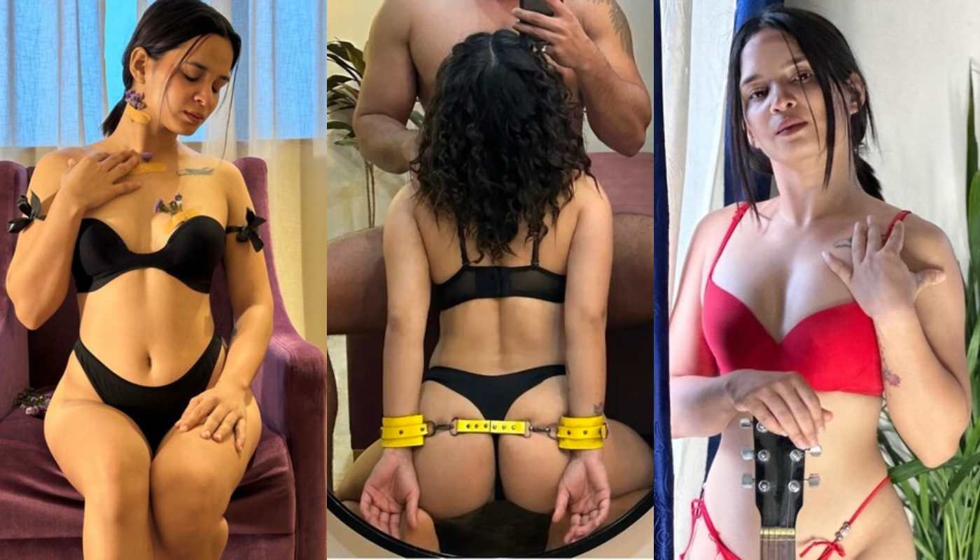 Sexy Model Mansi Negi aka Mello Badass Hot BDSM Sex With Nikk