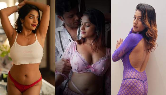 Lavanya Manickam in Pink Top Pussy Rubbing Balcony Love App Content 7Clips