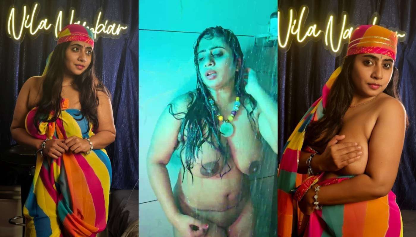 Chubby BBW Nila Nambiar Nude Big Boobs Show in Bathroom Shower With Nude Big Ass 2 App Clips