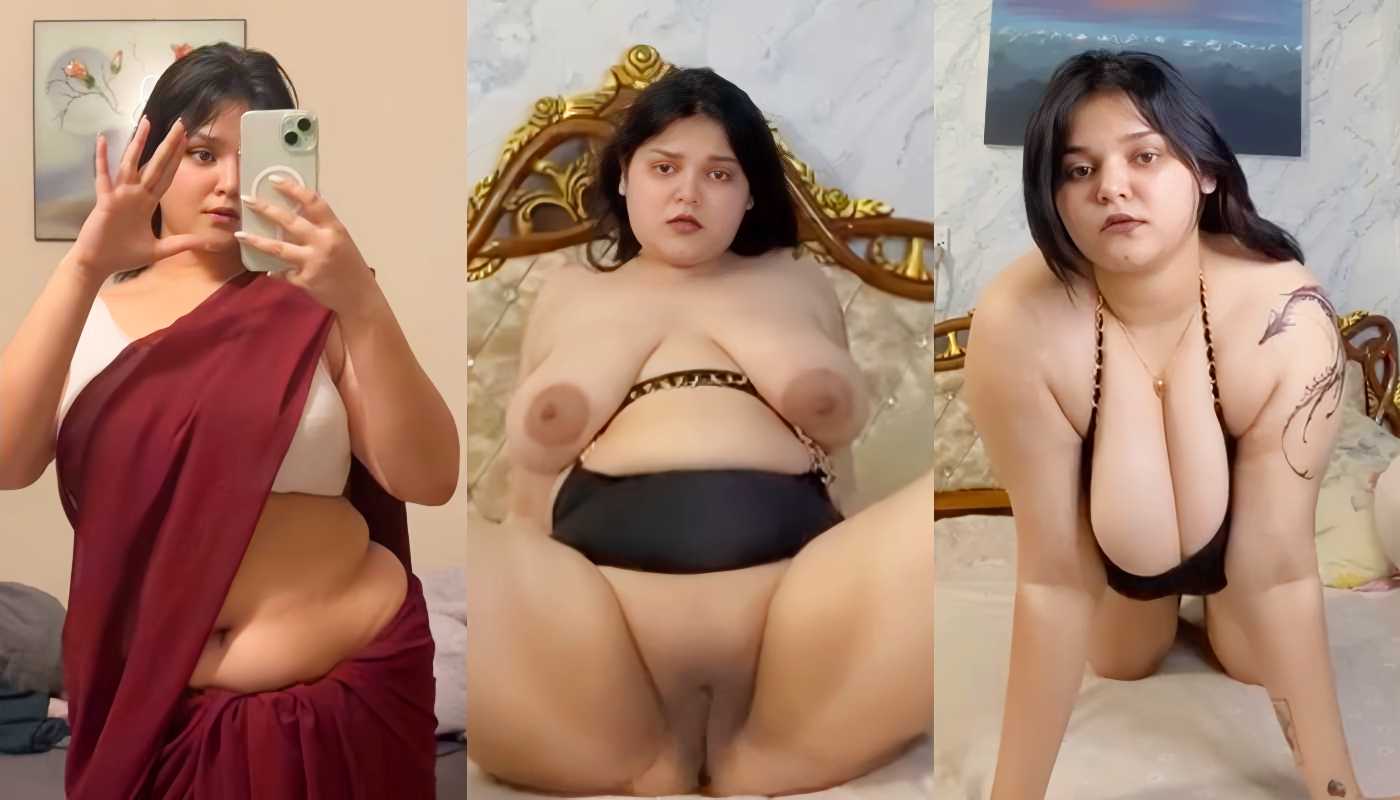 Very Hot Chubby Big Boobs GF Making Huge Boob Pressing & Pussy Rubbing Hot Girl Nude MMS