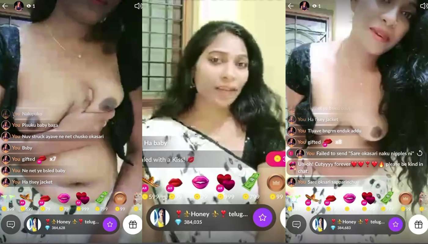 Telugu Wife Shows Boobs Lick And Deep Blow Her Husband