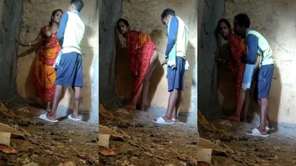 Desi Village Saree Bhabhi Sanding Doggy Style Fucked in a Abandoned house