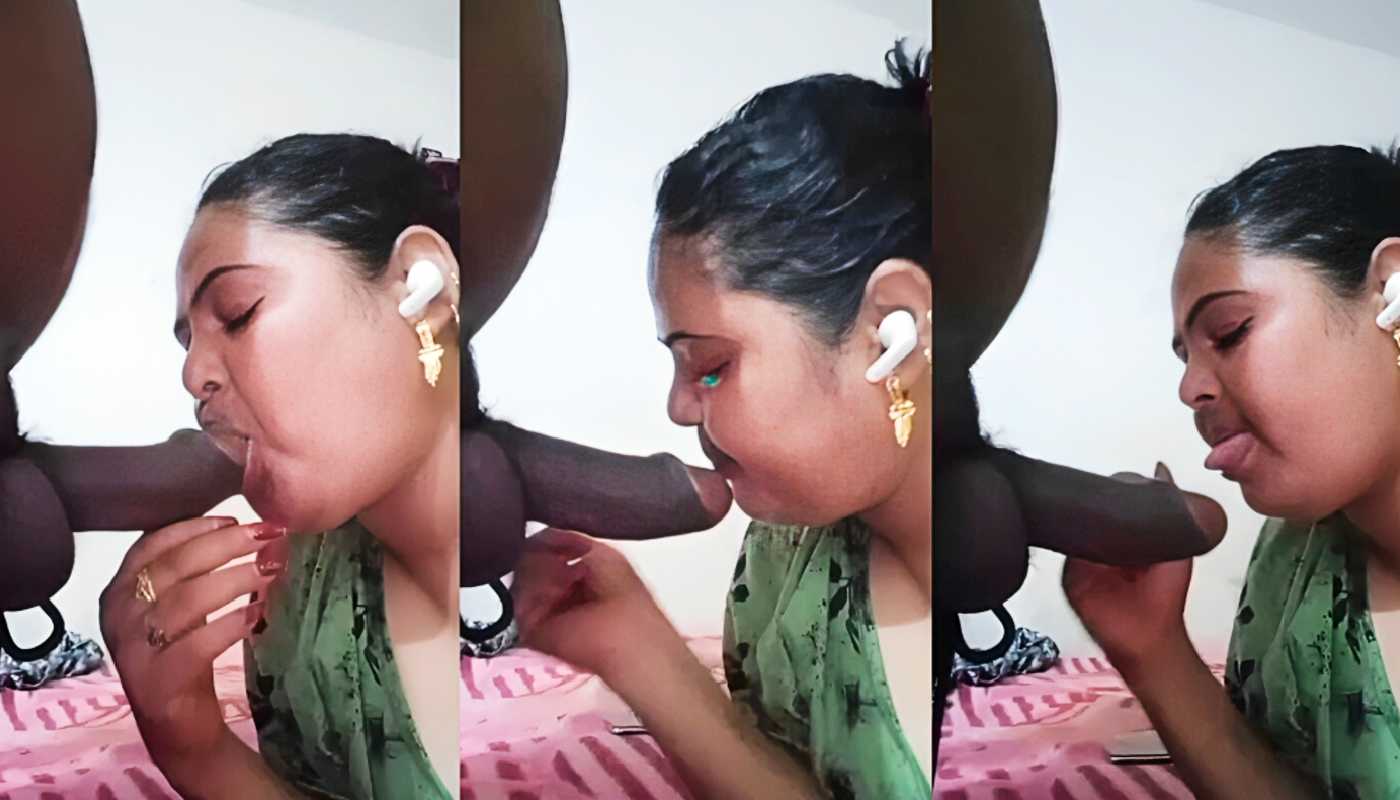 Desi Chubby Sexy Bhabhi Enjoy Sucking Husband Big Cock