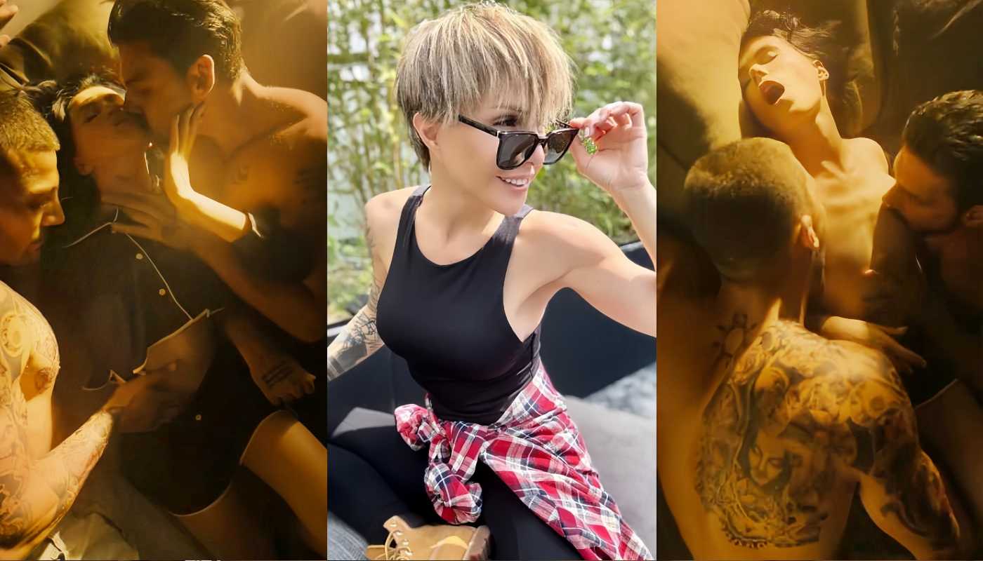 Horny Girlfriend Dreaming AboutHardcore Threesome Fucking Movie Sex Scene