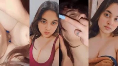 Exclusive Beautiful Busty GF Hard Fucking Riding