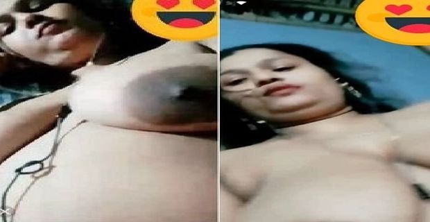 Chudasi bhabhi ke big boobs show lover ko desi mms