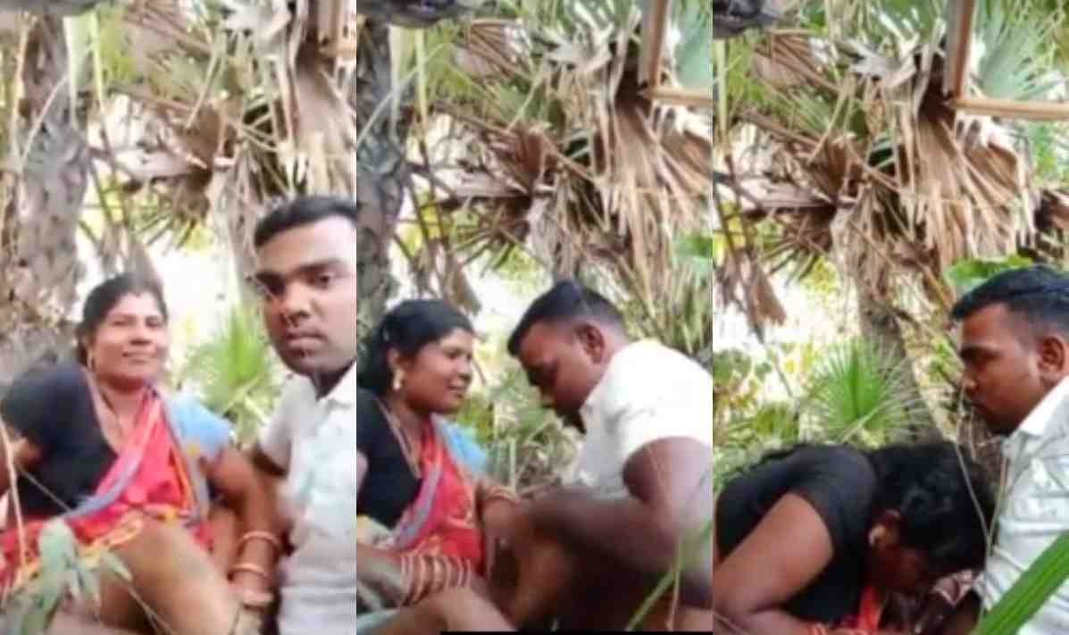 Horny Village Devarji Fucking His LoveMaal bhabhi in Jungle and Blowjob