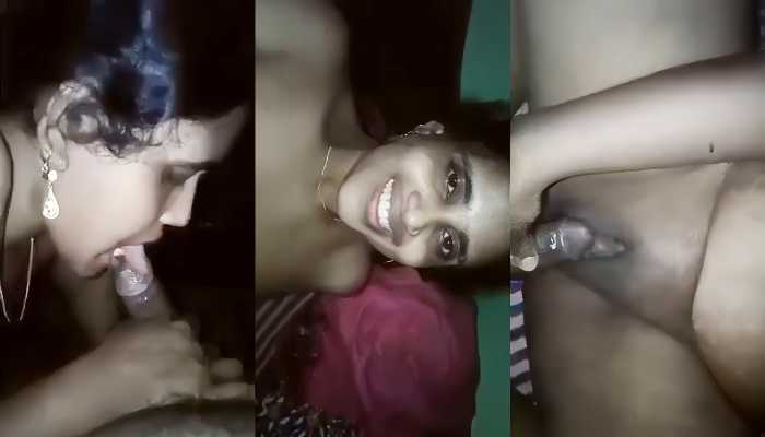 Desi Couple Enjoying Blowjob and late Night Hard Fucking