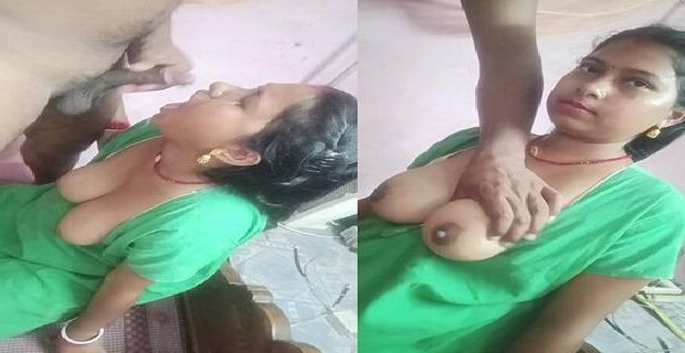 Big boobs village wife blowjob aur cum shot