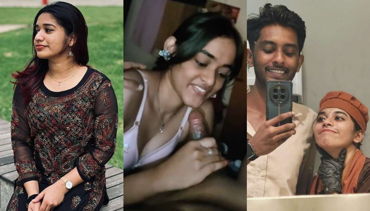 Mallu Cute Girlfriend Giving Sexy Blowjob and Hairy pussy Fucking 4 Clips