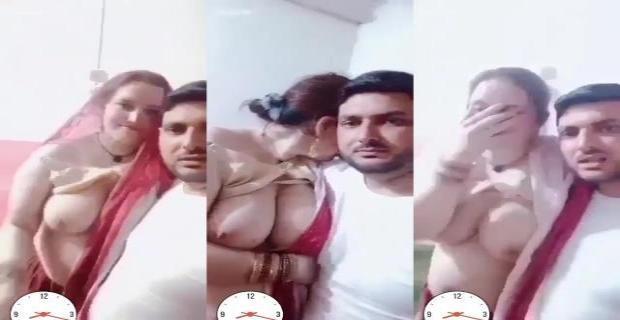 Sharmili dehati bhabhi mote dudhwali chuchi dikhayi devar ko