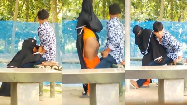 Cute Muslim Hijab Girl Outdoor Hidden Cam Blowjob & Fucking Desi Sex