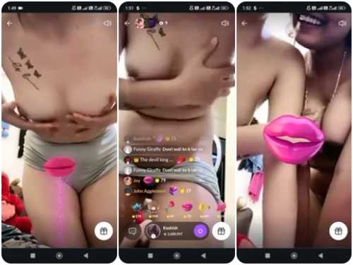 Kashish Tango Girl Showing Her boobs and pussy