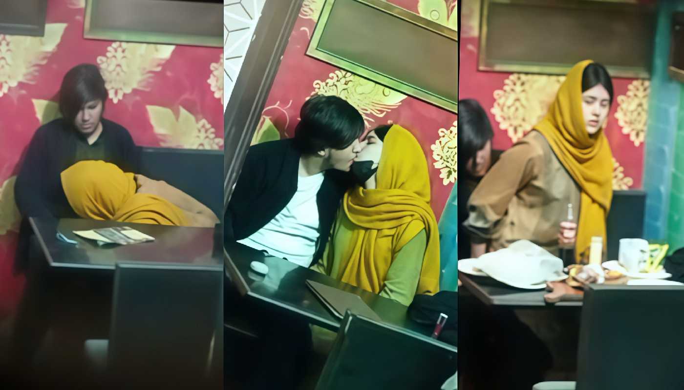 Desi Horny Muslim Girlfriend in Restaurant Giving Blowjob & Cock Riding MMS