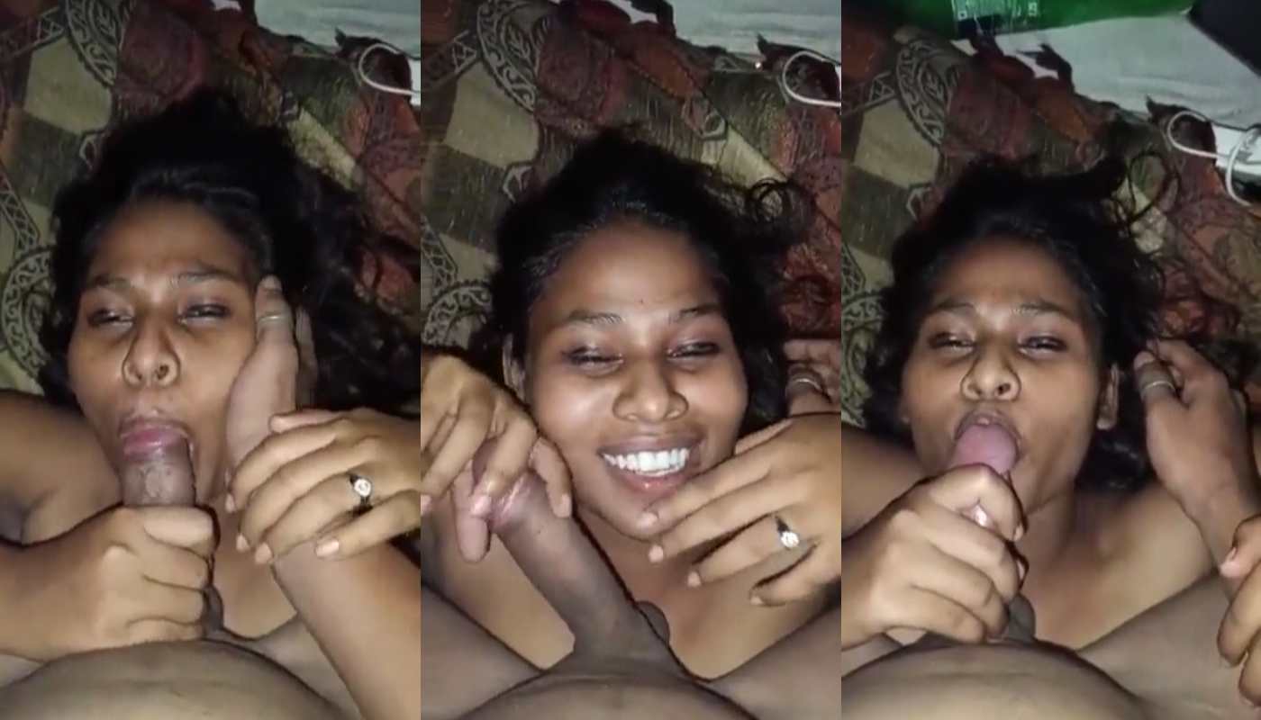 Horny Village Girlfriend Sucking Lover Big Cock - Desi BBC Sucking Blowjob Sex