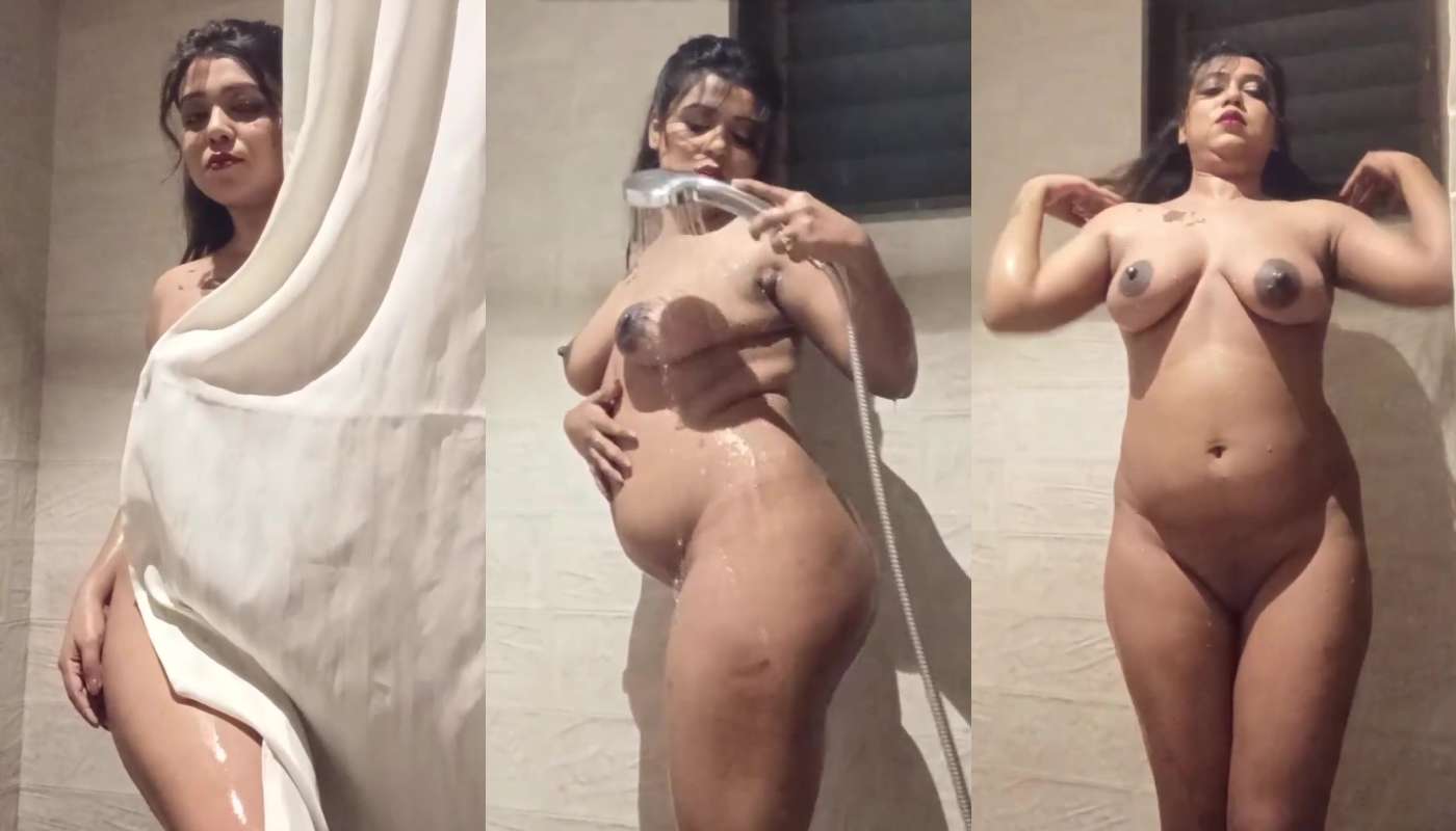 Model Jhilik Roy Full Nude Self Shot in the Shower App Content