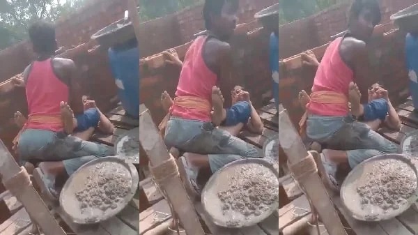 Desi Horny Rajmistri Fucking Her Cute Girlfriend During Work Viramms