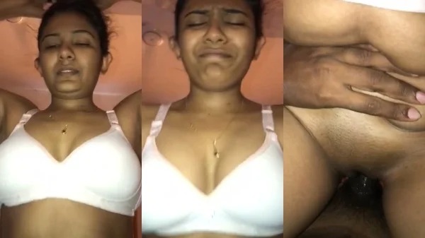 Cute Girlfriend in White Bra Saved Pussy Lund Riding DesiFile