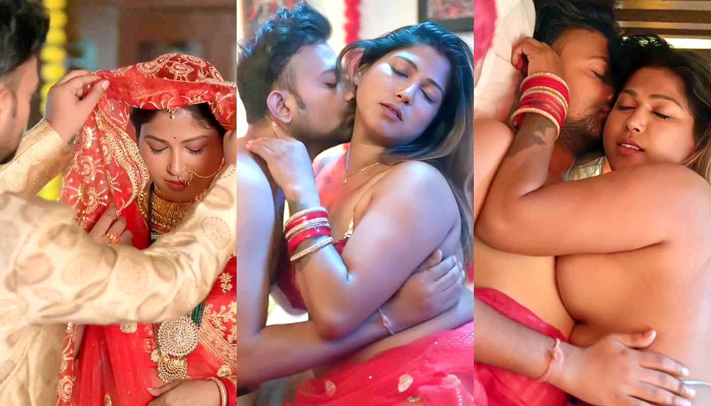 Horny Couple Honeymoon First Night Romantic Hardcore Full Nude Sex - Desi Suhagrat Sex
