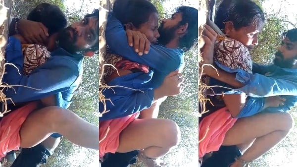 Desi Village Bhabhi Outdoor Hard Jungle Fucking in Saree Desi Sex