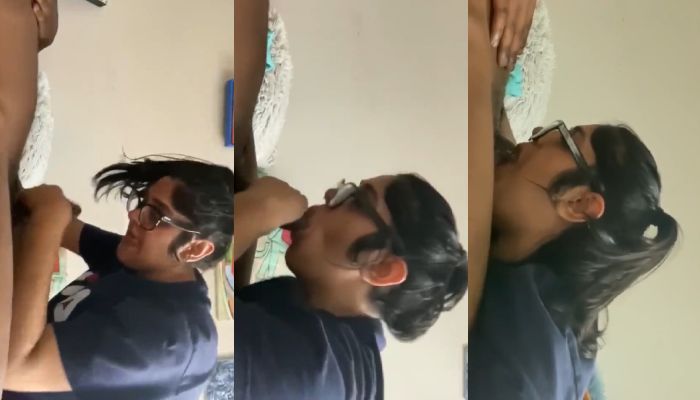 Hot NRI babe sucking BBC full 10:23 minutes long video and deepthroat and cumming in her mount