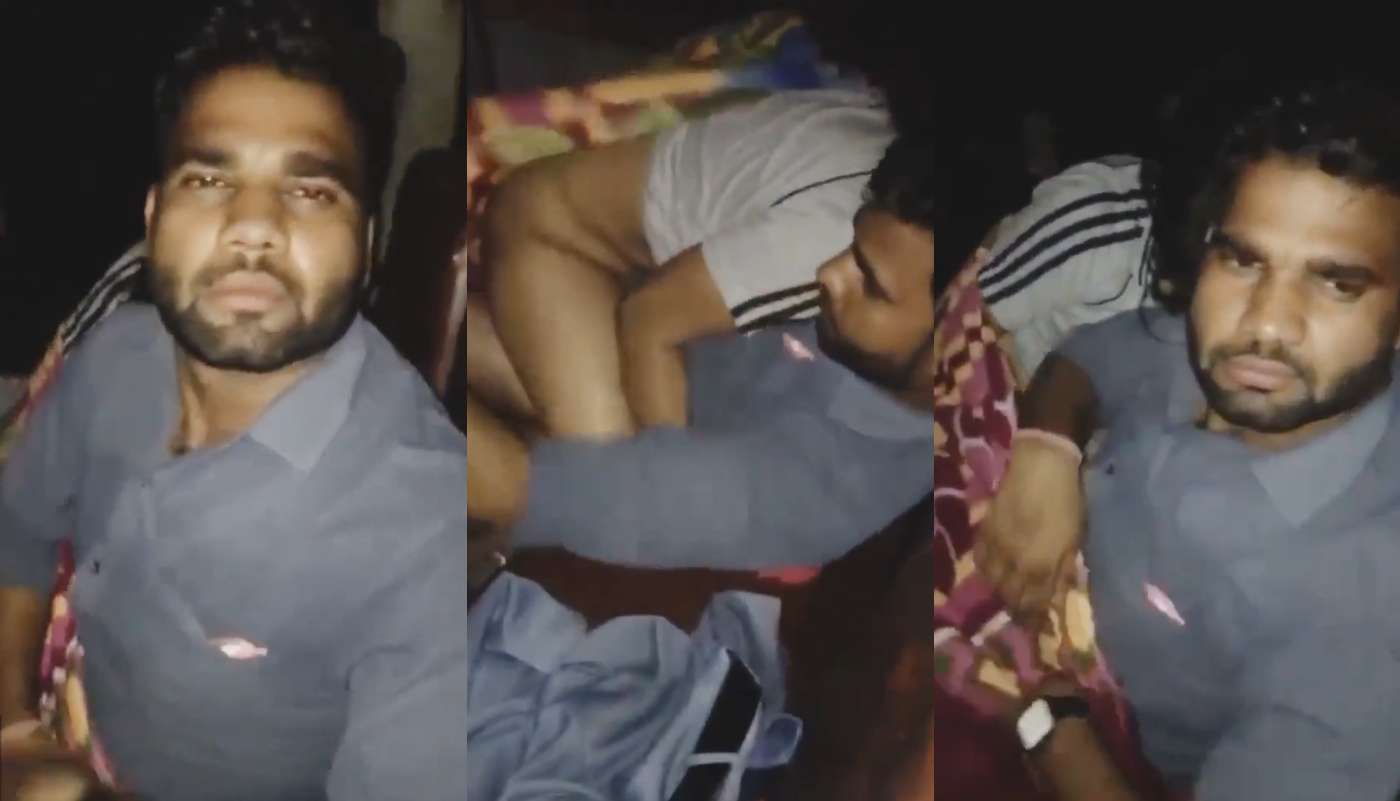 Desi Viral Lover Horny Girl Riding Dick in Running Bus