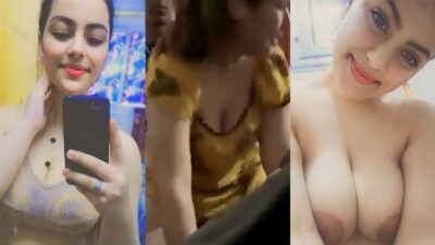 Exclusive Hot Boobs GF Hard Fucking