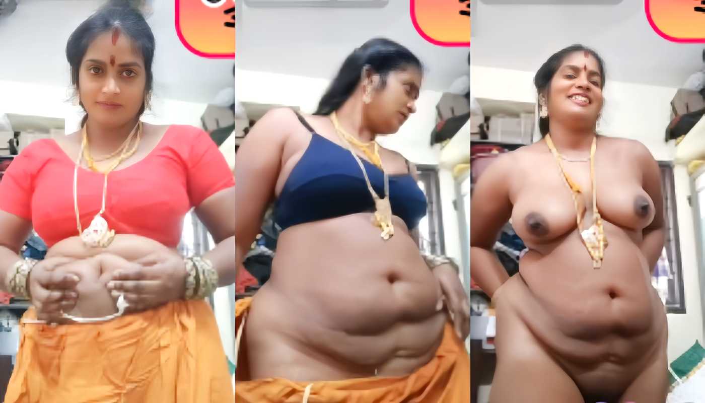 Sindhu telugu naughty Chamet Hot sexy aunty Full Nude show with Voice vexy sexy