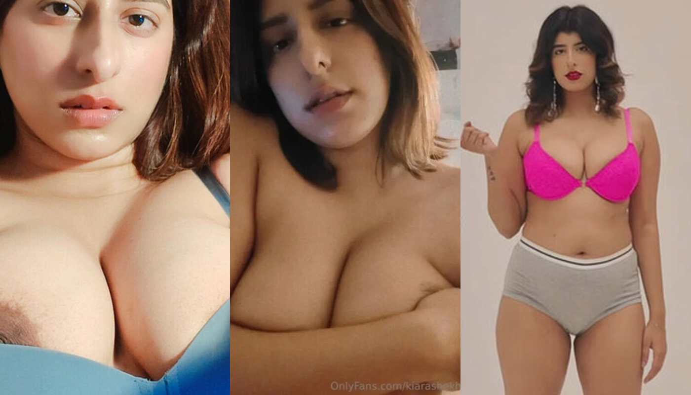 Sexy Influencer Muskan Thakurani aka Kiara Shekhawat Viral Sexy Nude Live in Brown Bra
