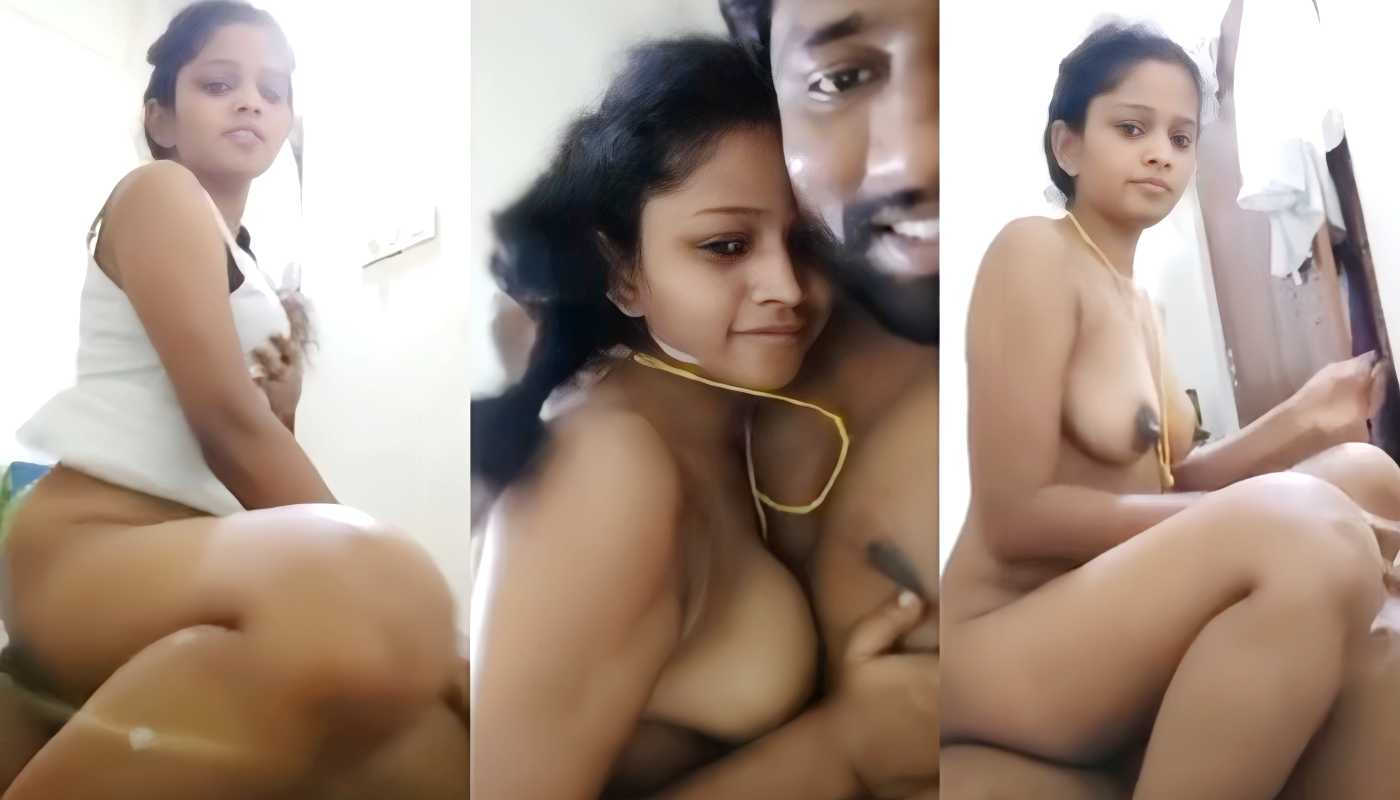 Sexy Tamil Wife in White Top Cowgirl Riding Husband Cock - Tamil Couple Sex