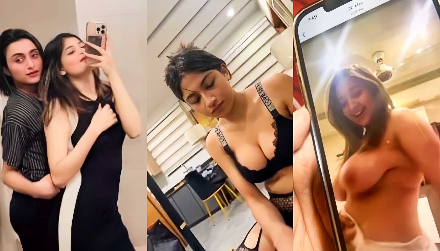 Pakistani Tiktoker Hunain Bajwa Viral Nude MMS Videos