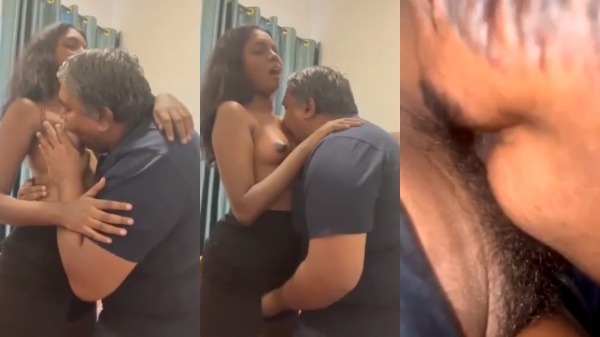 Horny Uncle Sucking His Office Employee Boss and Pussy Viral Sex