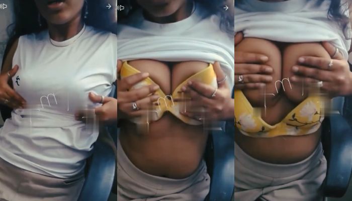 Mayra Tango Girl Boobs Pressing show