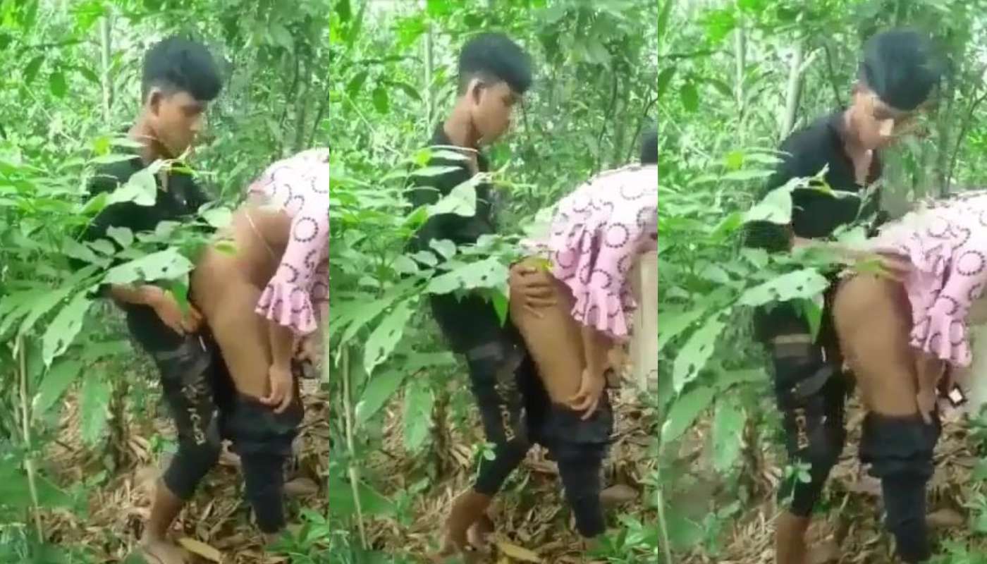Desi Village Horny Boy Jungle Fucking a Big Boobs Girl
