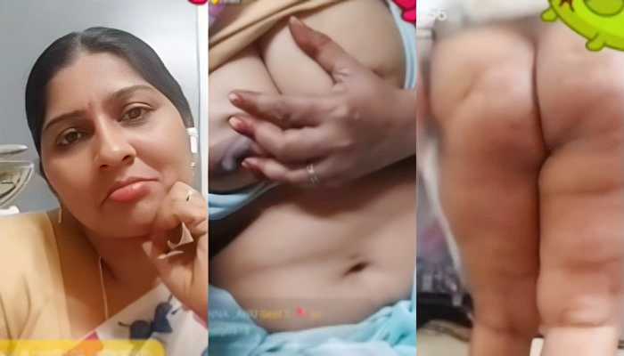 Sweety0818 chamet Telugu beautiful aunty Full Nude show