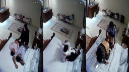 Muslim bhabhi 2 mardon sath sex scandal CCTV me pakdi gayi