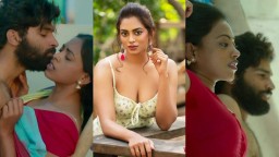 Telugu Hot Movie Actress Kamakshi Bhaskarla Romantic Desi Sex With Her Lover in Move Scene